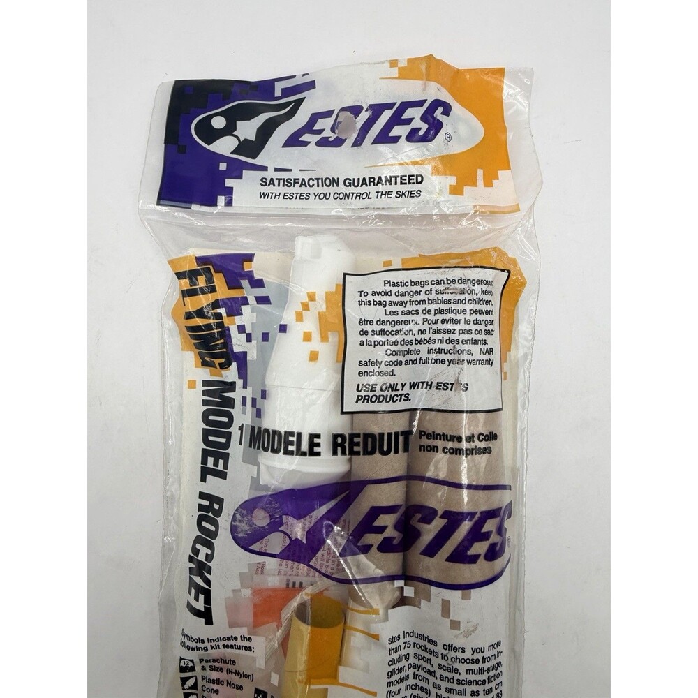 Estes Flying Model Rocket Bullpup 12D Skill Level 2 #1972 - Picture 3 of 5